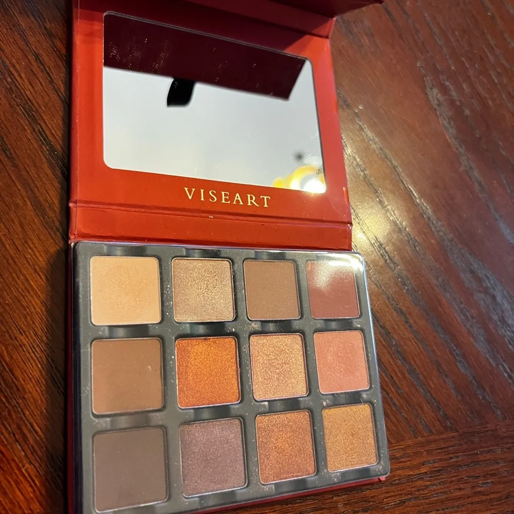 Viseart Minxette Étendu Eyeshadow Palette - Red and brown Orange Hues